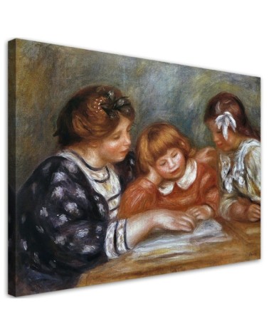 Leinwandbild modern - Unterrichtsstunde - Auguste Renoir | Feeby