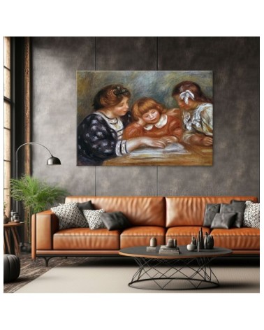 Leinwandbild modern - Unterrichtsstunde - Auguste Renoir | Feeby