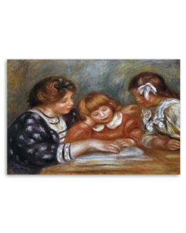 Leinwandbild modern - Unterrichtsstunde - Auguste Renoir | Feeby