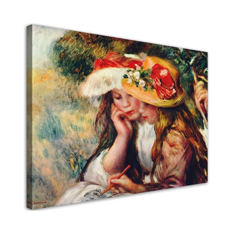 Bild - Zwei junge Mädchen am Klavier - Auguste Renoir | Feeby