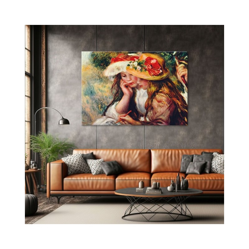 Bild - Zwei junge Mädchen am Klavier - Auguste Renoir | Feeby