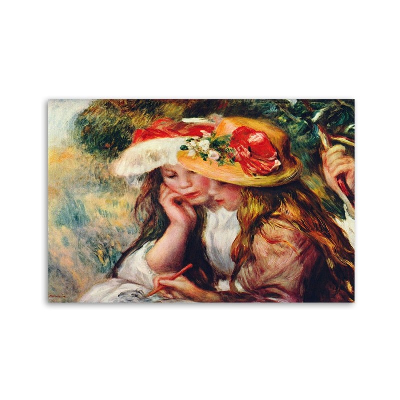 Bild - Zwei junge Mädchen am Klavier - Auguste Renoir | Feeby