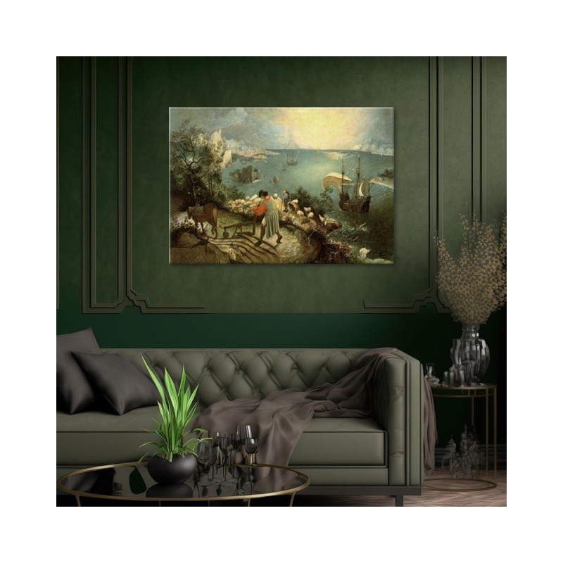 Bild - Landschaft mit dem Sturz des Ikarus - Pieter Bruegel | Feeby