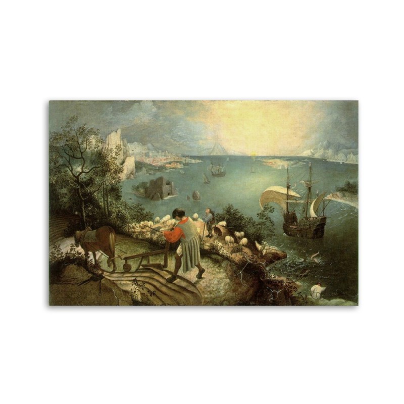 Bild - Landschaft mit dem Sturz des Ikarus - Pieter Bruegel | Feeby