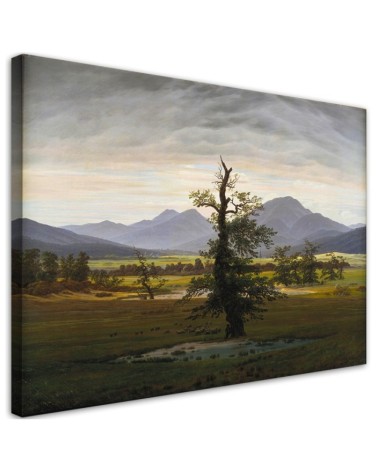 Leinwandbild - Einsamer Baum - Caspar David Friedrich | Feeby
