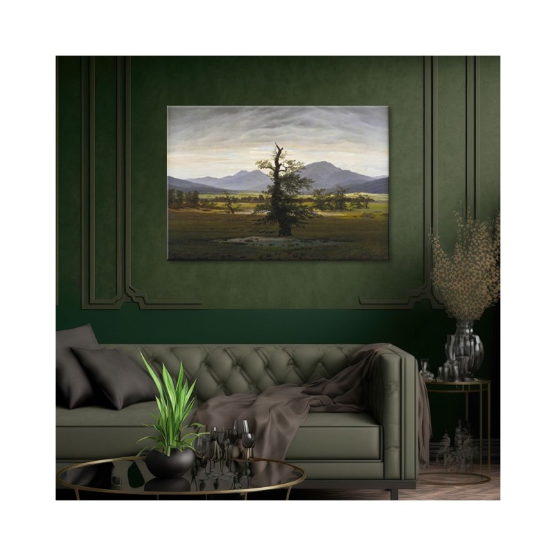 Leinwandbild - Einsamer Baum - Caspar David Friedrich | Feeby