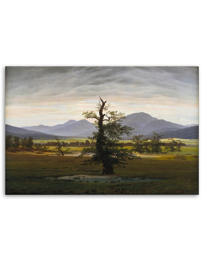 Obraz na płótnie - Samotne drzewo - Caspar David Friedrich | FEEBY
