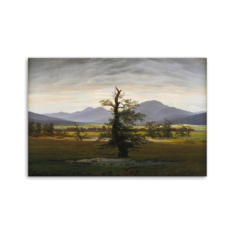 Leinwandbild - Einsamer Baum - Caspar David Friedrich | Feeby