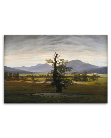 Leinwandbild - Einsamer Baum - Caspar David Friedrich | Feeby