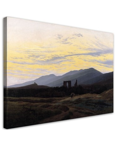 Canvas painting - Ruin in the Riesengebirge | FEEBY