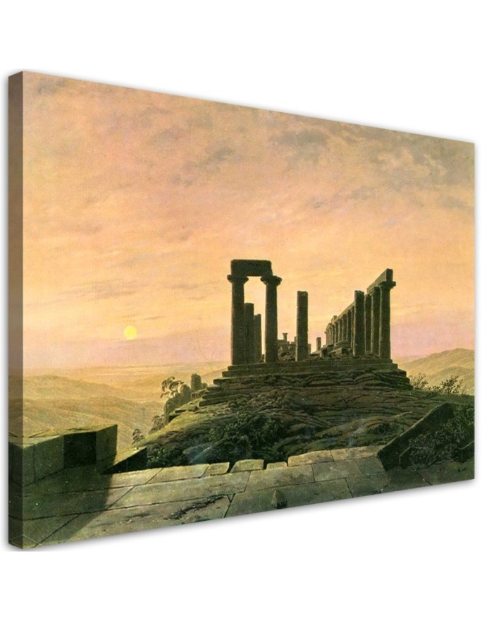Bild - Juno-Tempel in Agrigent - Caspar David Friedrich | Feeby
