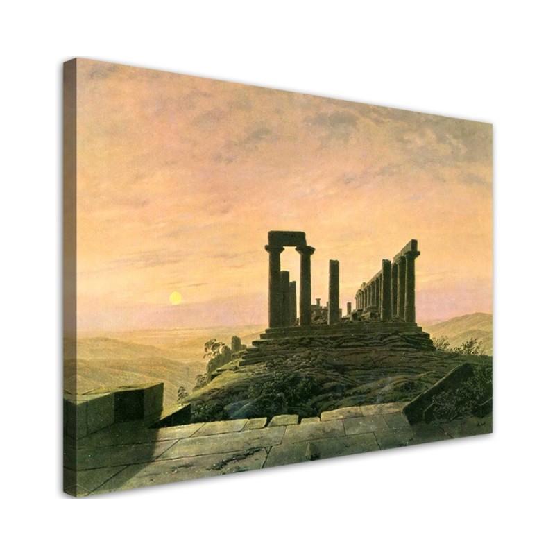 Bild - Juno-Tempel in Agrigent - Caspar David Friedrich | Feeby