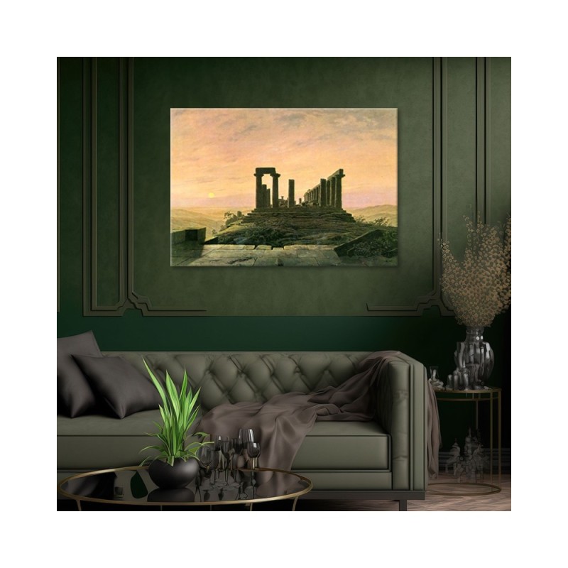Bild - Juno-Tempel in Agrigent - Caspar David Friedrich | Feeby