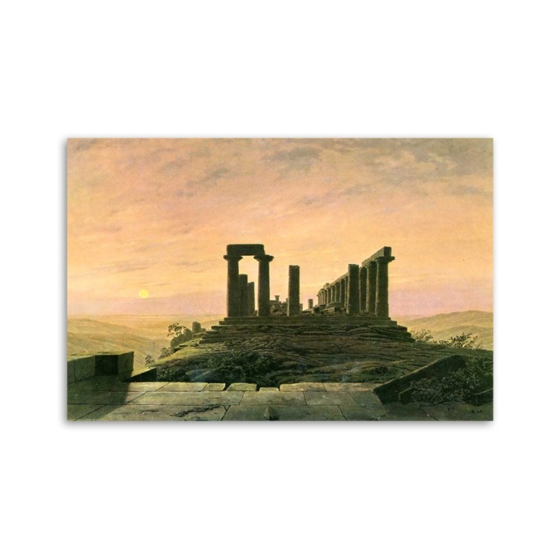 Bild - Juno-Tempel in Agrigent - Caspar David Friedrich | Feeby