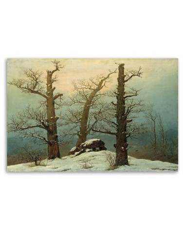 Bild - Steinhaufen im Schnee - Caspar David Friedrich | Feeby