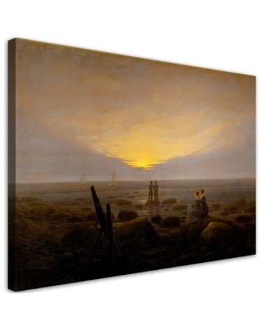 Bild - Mondaufgang über dem Meer - Caspar David Friedrich | Feeby