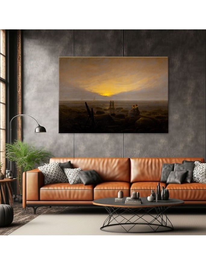 Canvas print reproduction - Caspar David Friedrich | FEEBY