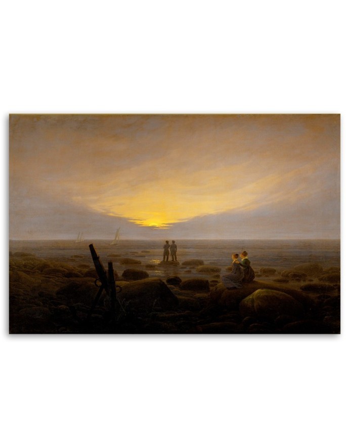 Canvas print reproduction - Caspar David Friedrich | FEEBY