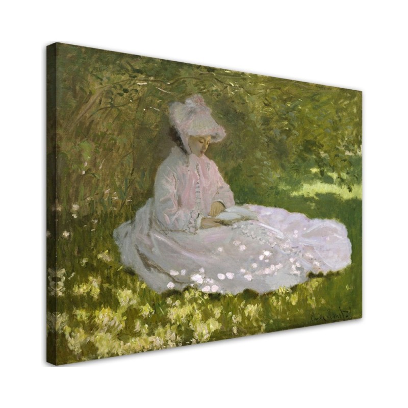 Obraz na płótnie - Wiosna - Claude Monet | FEEBY