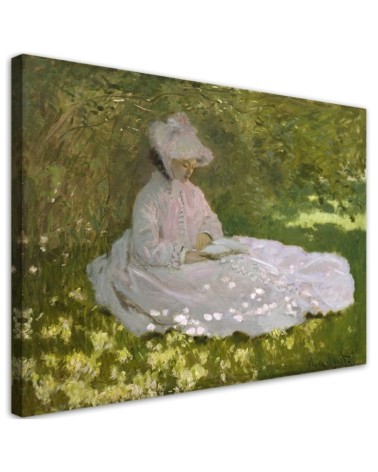 Bild auf Leinwand - Frühling - Claude Monet | Feeby