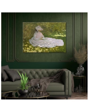 Bild auf Leinwand - Frühling - Claude Monet | Feeby