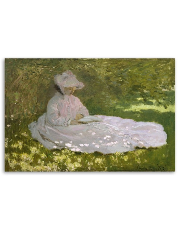 Obraz na płótnie - Wiosna - Claude Monet | FEEBY