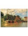 Reprodukcja obrazu - Łodzie w Zaandam - Claude Monet | FEEBY