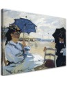 Obraz na płótnie - Plaża w Trouville - Claude Monet | FEEBY