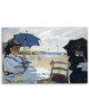 Obraz na płótnie - Plaża w Trouville - Claude Monet | FEEBY