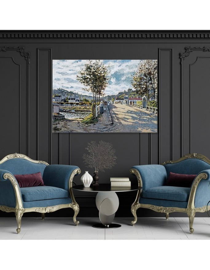 Reprodukcja obrazu - Most w Bougival - Claude Monet | FEEBY