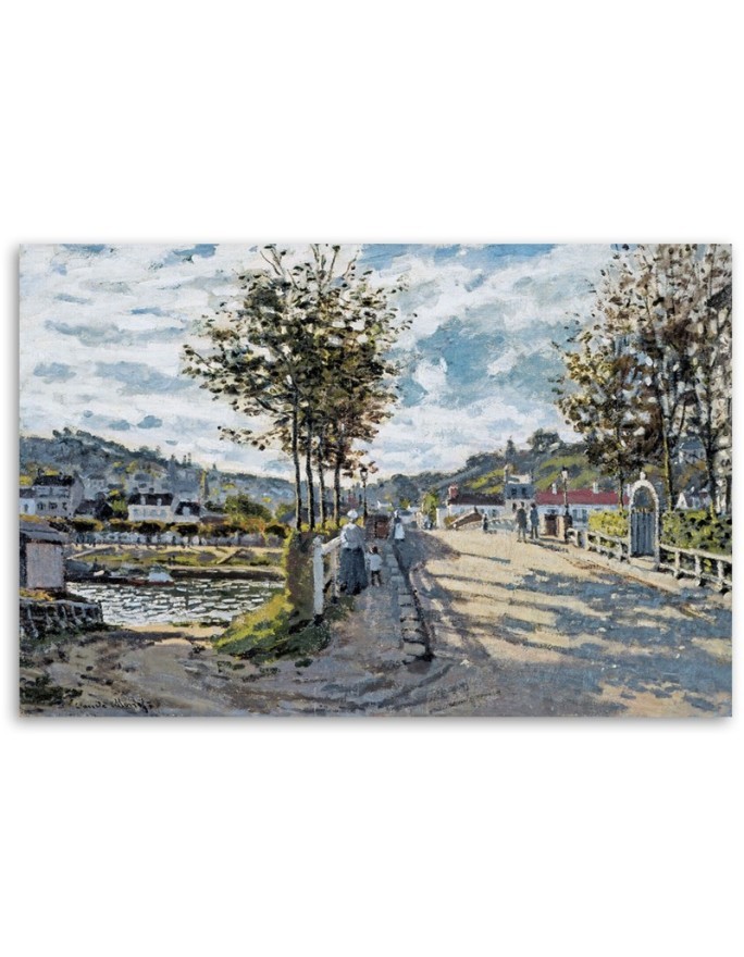 Reprodukcja obrazu - Most w Bougival - Claude Monet | FEEBY