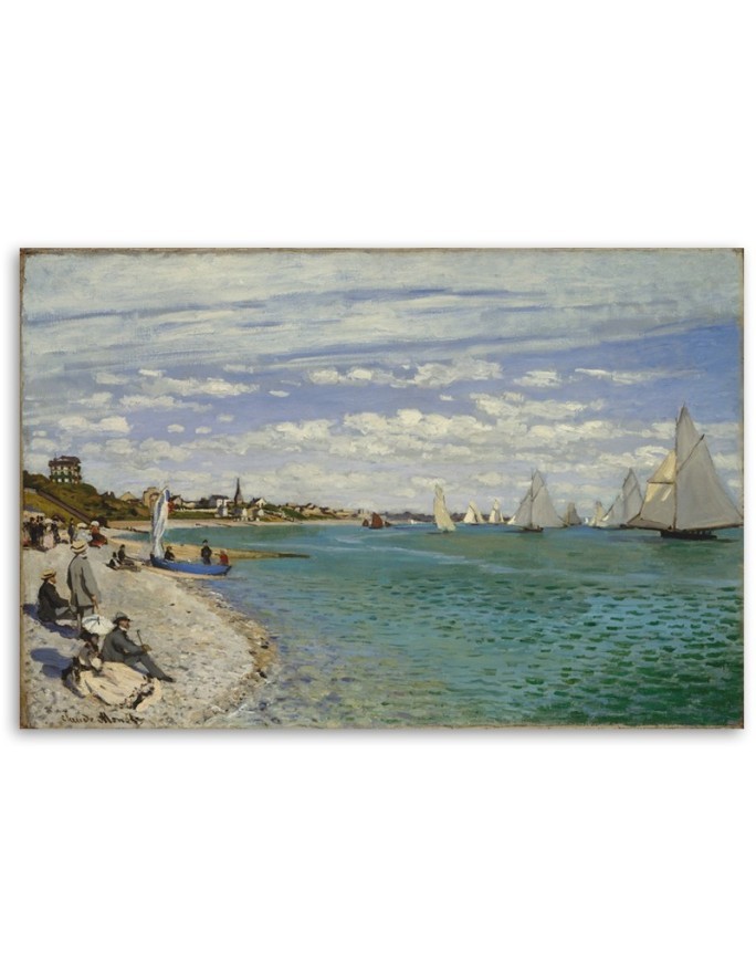Obraz reprodukcja - Regaty w Sainte Adresse - Claude Monet | FEEBY