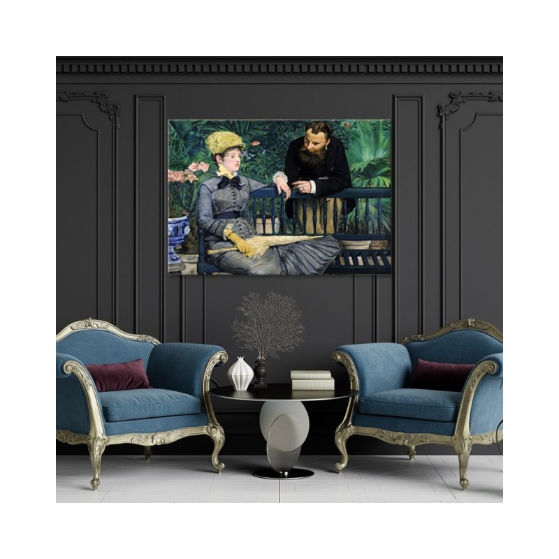 Leinwanddruck - Im Konservatorium - Édouard Manet | Feeby