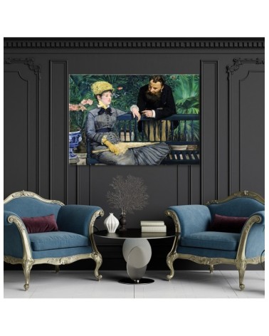 Leinwanddruck - Im Konservatorium - Édouard Manet | Feeby