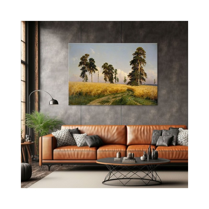 Leinwandbild - Roggen - Iwan Schischkin | Feeby