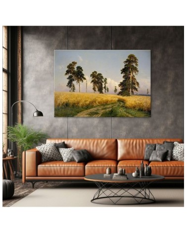 Leinwandbild - Roggen - Iwan Schischkin | Feeby