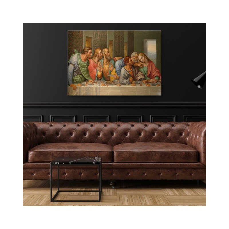 Leinwandbild - Das letzte Abendmahl - Leonardo da Vinci | Feeby