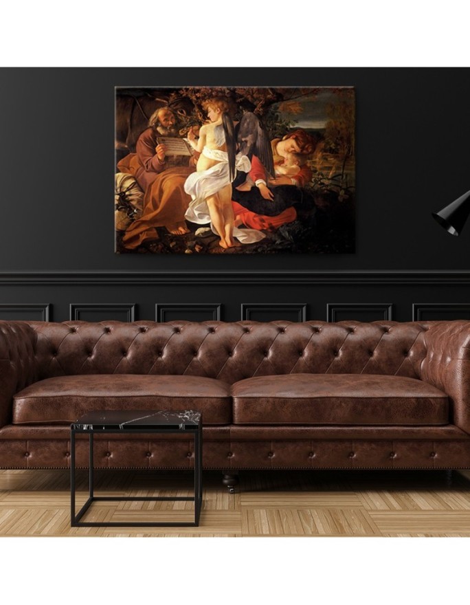 Obraz na płótnie - Ucieczka do Egiptu - Caravaggio | FEEBY