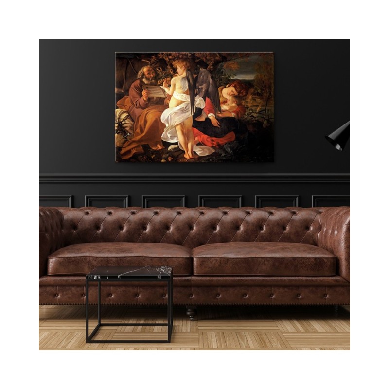 Bild - Rast auf der Flucht nach Ägypten - Caravaggio | Feeby