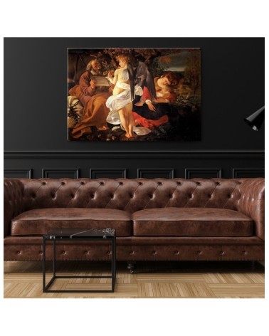 Bild - Rast auf der Flucht nach Ägypten - Caravaggio | Feeby