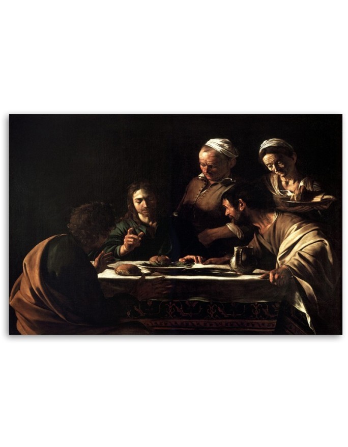 Reprodukcja obrazu - Wieczerza w Emmaus - Caravaggio | FEEBY