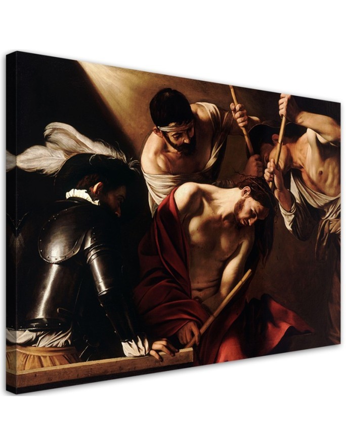 Obraz reprodukcja - Cierniem koronowanie - Caravaggio | FEEBY