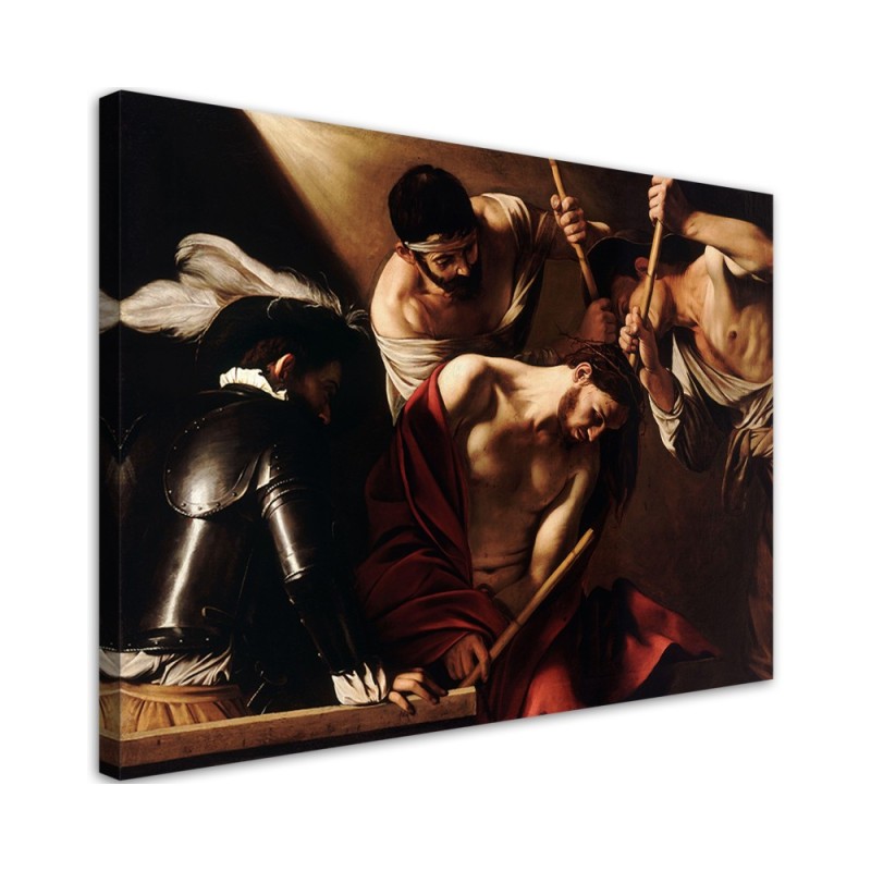 Modernes Wandbild - Dornenkrönung - Caravaggio | Feeby