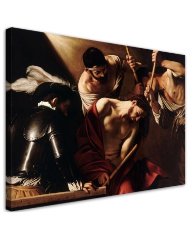 Modernes Wandbild - Dornenkrönung - Caravaggio | Feeby