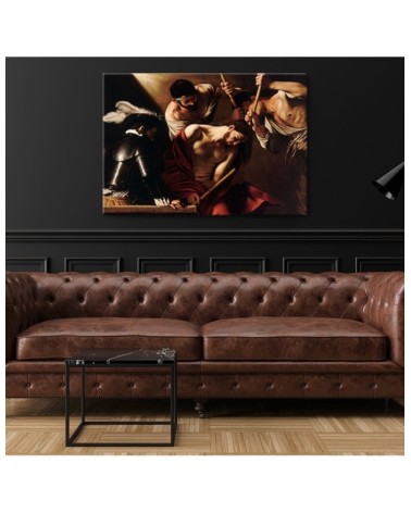 Modernes Wandbild - Dornenkrönung - Caravaggio | Feeby