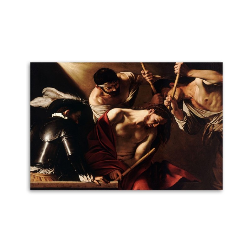 Modernes Wandbild - Dornenkrönung - Caravaggio | Feeby