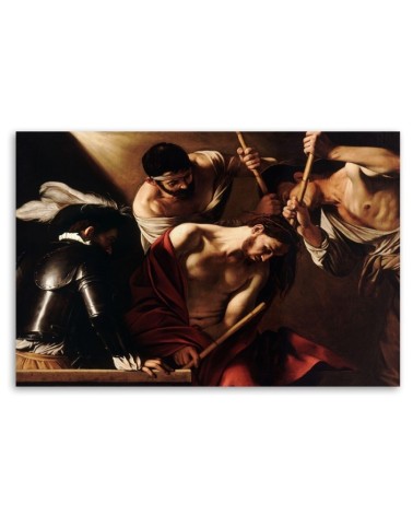 Modernes Wandbild - Dornenkrönung - Caravaggio | Feeby