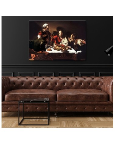 Leinwandbild - Abendmahl in Emmaus - Caravaggio | Feeby