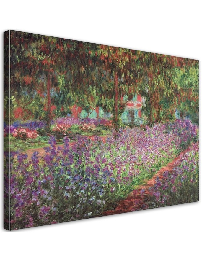 Obraz reprodukcja - Ogród artysty w Giverny - C. Monet | FEEBY