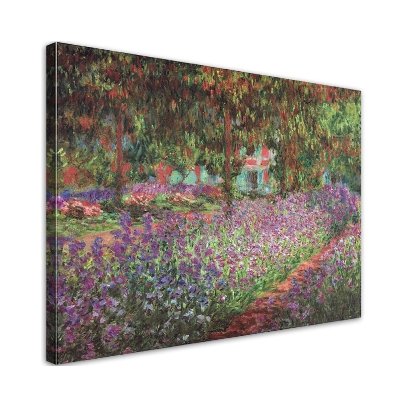Obraz reprodukcja - Ogród artysty w Giverny - C. Monet | FEEBY